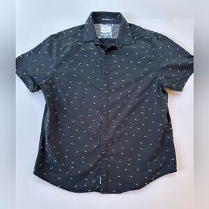 Men’s Denim & Flower Short Sleeved Shirt
Size XL​